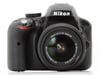 Nikon D3300 + 18-55 VR II Kit d'appareil-photo SLR 24,2 MP CMOS 6000 x 4000 pixels Noir