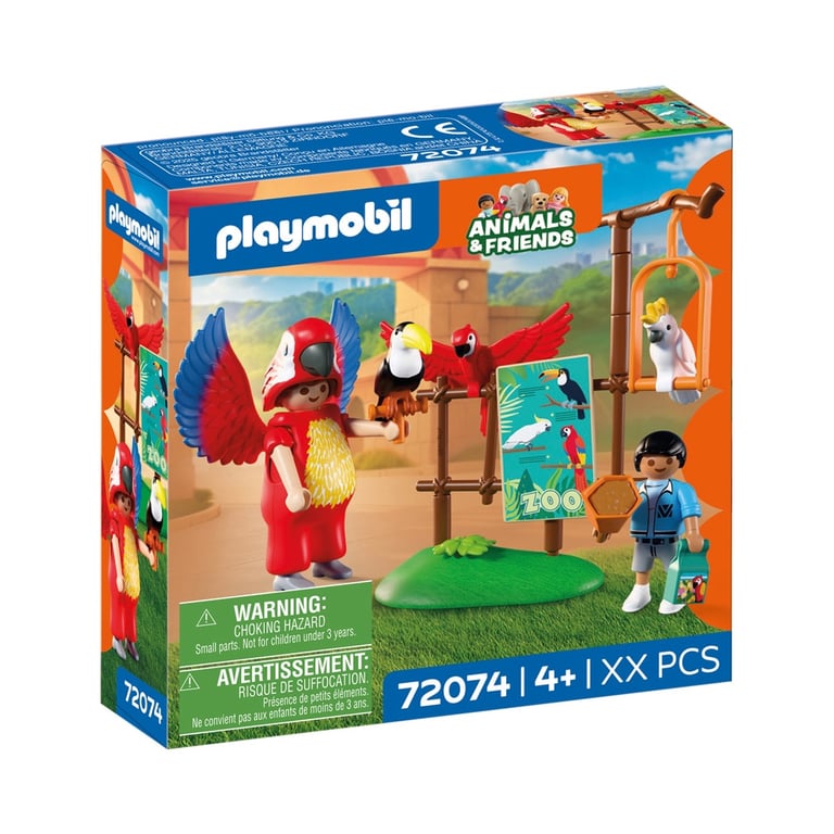 Playmobil Animaux et amis 72074 Zoo : mascotte - vue 9