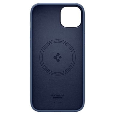 Spigen ACS04921. Guscio protettivo per Apple iPhone 14 Max in silicone, blu