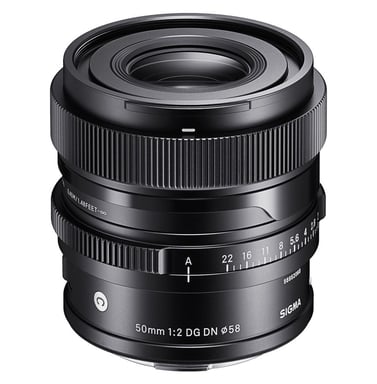 Sigma 50mm / f 2.0 DG DN C MILC Teleobjetivo Negro