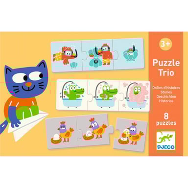 Funny Stories Trio Puzzle - Un divertido juego educativo para niños