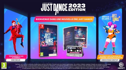 Just Dance 2023 Edition Code in a box Nintendo Switch