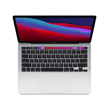MacBook Pro M1 (2020) 13.3', 3.2 GHz 256 Go 8 Go  Apple GPU 8, Argent - QWERTY Italien