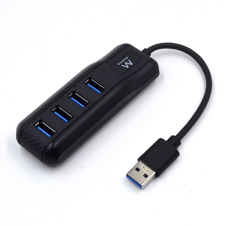 Ewent EW1138 hub & concentrateur USB 3.2 Gen 1 3.1 Gen 1 Type A 5000 Mbit/ Neuf - vue 4
