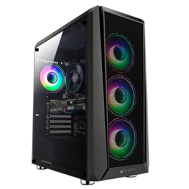 PC Gaming PC Racing RedSec Ryzen 5 7500F, 16 GB DDR5, RTX 5050, SSD 1 TB, Windows 11, Case GTI 95 Supra Nero