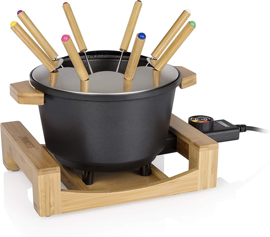 PRINCESS Fondue polyvalente 8 personnes avec caquelon 1,5?L - Neuf