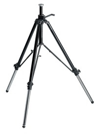 Manfrotto 117B Video/Movie Tripod tripode 3 pata(s) Negro