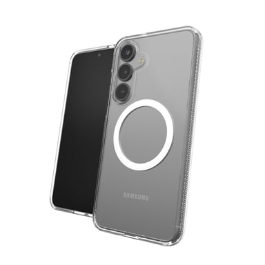 ZAGG Crystal Palace Snap coque de protection pour téléphones portables 17 cm (6.7'') Housse Transparent Samsung Galaxy S25+