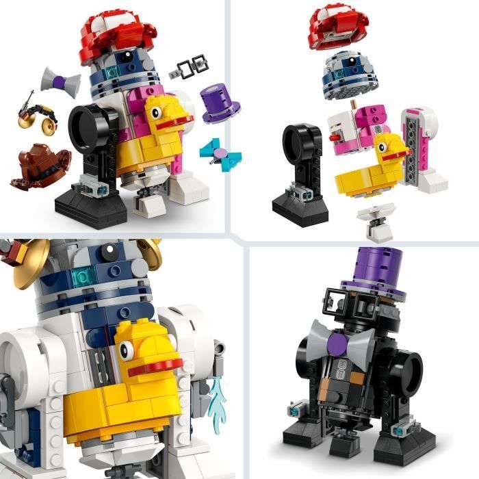 LEGO 75392 La Fabrique de Droides Créative - vue 4