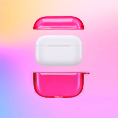 imoshion Coque Néon pour Apple AirPods Pro - Rose Fluo