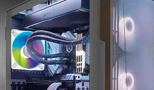 Arctic P12 PWM PST A RGB 0dB Pack de 3 - vue 2