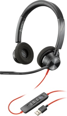 Poly Micro-casque Blackwire 3320 USB-A certifié Microsoft Teams - vue 1