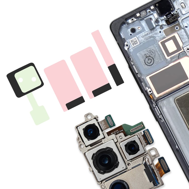 Samsung Adhésif Caméra Avant Original pour Galaxy S25 Ultra Service Pack - vue 4