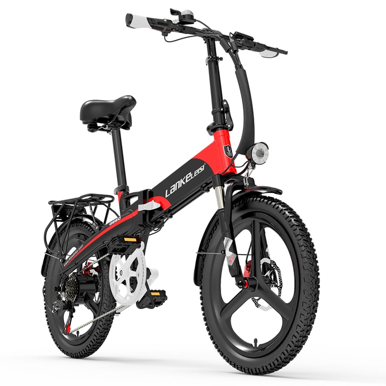 Vélo Électrique Pliant LANKELEISI G660 – Moteur 500 W, Batterie 48 V 20 Ah