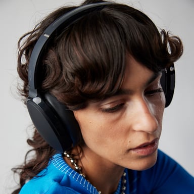 Auricolari Skullcandy Hesh ANC con cavo e archetto wireless per chiamate/musica USB Type-C Bluetooth Nero