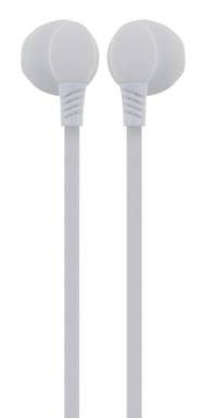 Bigben Connected KPBOUTONW Cuffia cablata per chiamate/musica, bianco