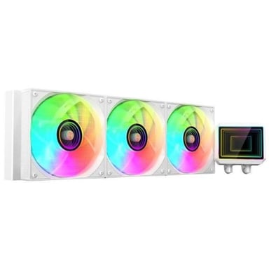 Mars Gaming Ml-two360 Raffreddamento Liquido Aio 600w Tdp 3x Ventilatori Argb Pompa 4ª Gen Bianco