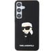 Custodia Karl Lagerfeld 3D Rubber Ikonik per Samsung S24, nera
