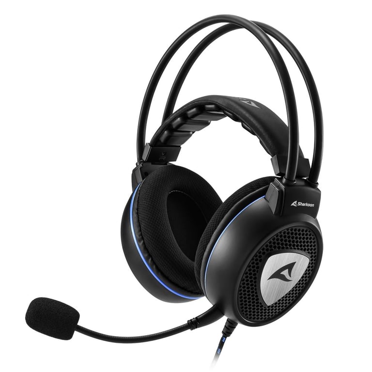 Sharkoon SKILLER SGH10 Casque Avec fil Arceau Gaming Noir - Neuf