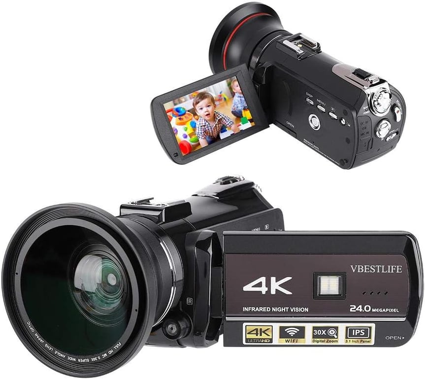 Caméscope Vidéo WiFi DV 4K Neuf - vue 1