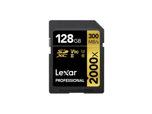 Lexar 2000x 128GB SDHC Classe 10