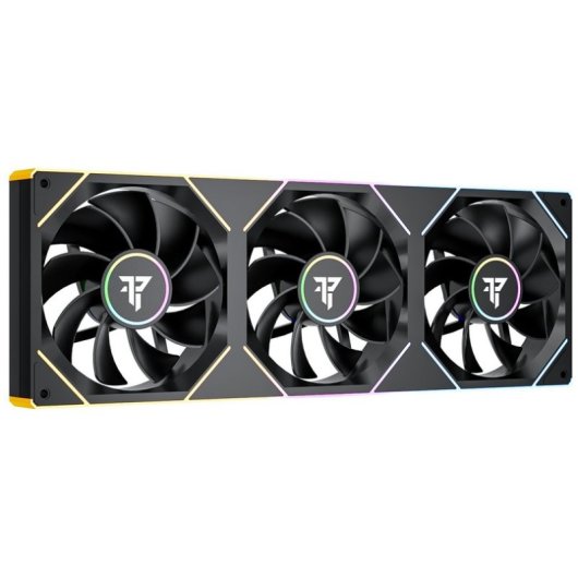 Ventilateur supplémentaire Tempest TX Pack 120mm 1800RPM ARGB PWM aspa inversée - vue 3