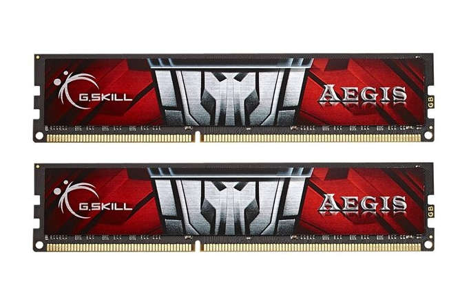 G.Skill Aegis Series 2 x 8 Go DDR3 1600 MHz CL11 - vue 2