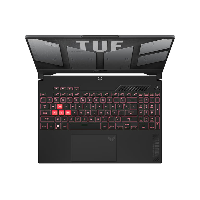 Asus TUF 17.3 FHD 144HzR7 7735HS4060W11 - vue 3