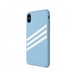 Adidas 32823 cover per cellulare 16,5 cm (6.5'') Cover Blu, Bianco Apple iPhone XS Max