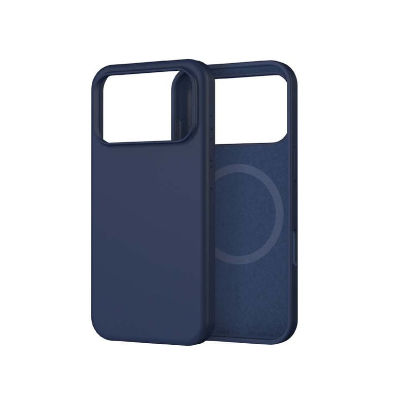 Coque Silicone WeFix MagSafe Bleu pour iPhone 17 Pro - Protection Durable avec Garantie 2 Ans - Neuf