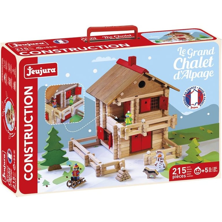 Jeu De Construction Le Grand Chalet D'alpage 215 P - vue 4