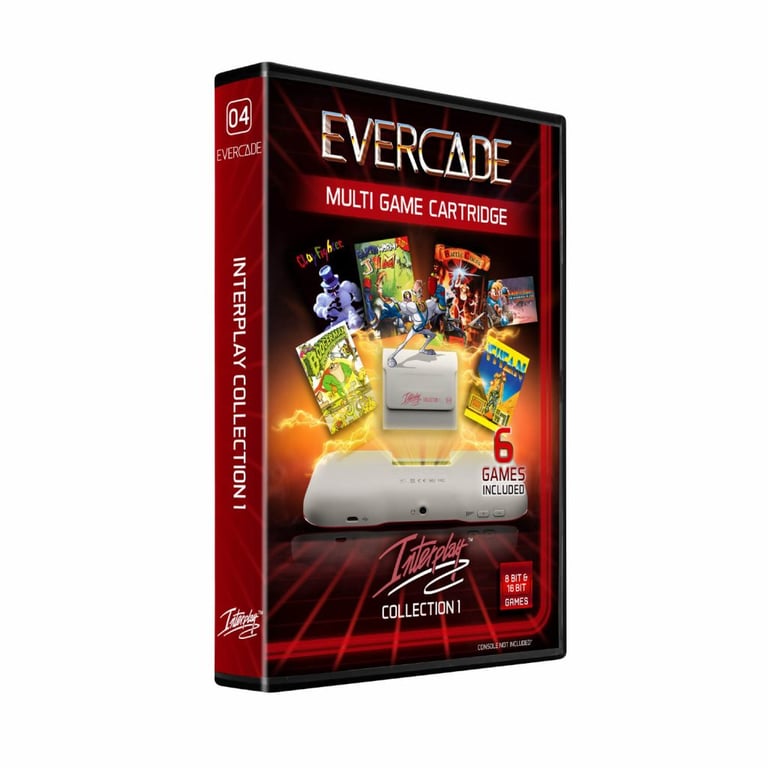 Cartouche Evercade Interplay Collection 1 Console Retro - vue 2