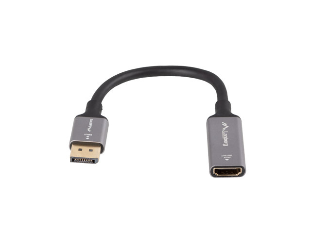 Lanberg AD DP HD 04 câble vidéo et adaptateur 0 2 DisplayPort HDMI Neuf - vue 2