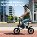 Draisienne Électrique Adulte E-bike 140 – Moteur 1000W - Autonomie Jusqu'a 18 km - Pneu 14'' Gonflable - Batterie 42V/5.2Ah - Poids 15Kg