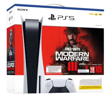 Console PlayStation 5 - Édition Standard + God of War : Ragnarök + Casque-Micro  Sans-Fil PULSE 3D - Grey Camouflage + Call of Duty : Modern Warfare II Jeu  PS5