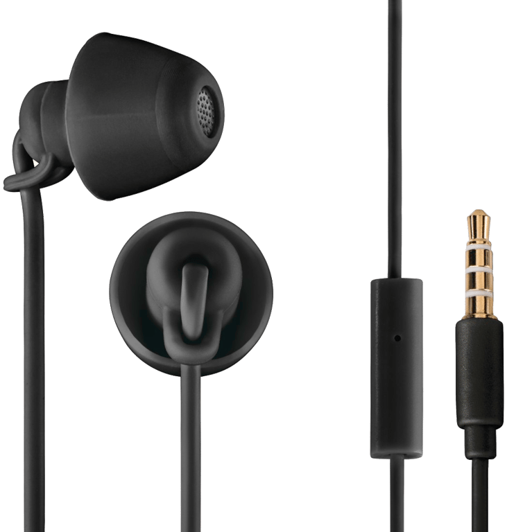 Casque EAR3008BK Piccolino , intra-auriculaire, ultra-léger, noir