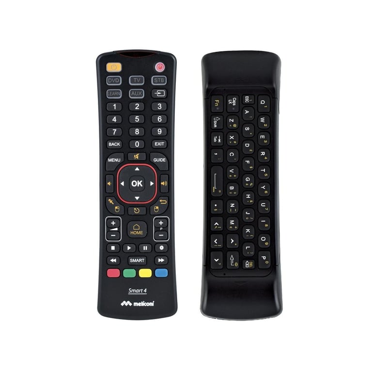 Meliconi Smart 4 télécommande RF sans fil TV, Tuner TV Appuyez sur les boutons - Neuf