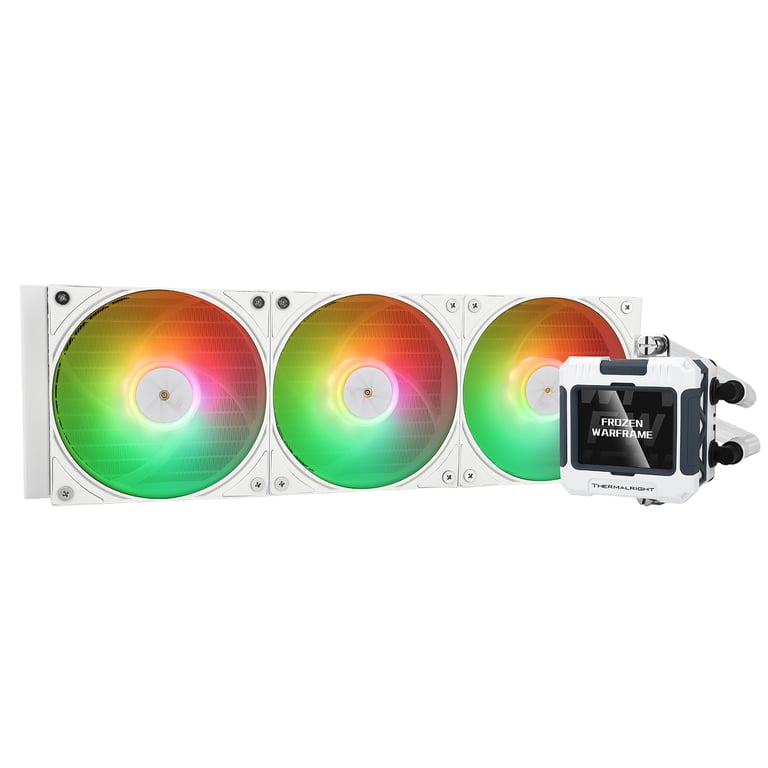 THERMALRIGHT  Frozen Warframe 360 Processeur Refroidisseur de liquide tout-en-un 12 cm Blanc 1 pi&egrave;ce(s) - Neuf