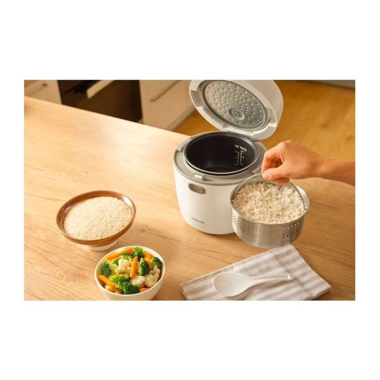 Cuiseur À Riz SENCOR SRM 0670WH – 350 W, 0.6 L, 8 Fonctions De Cuisson - vue 5