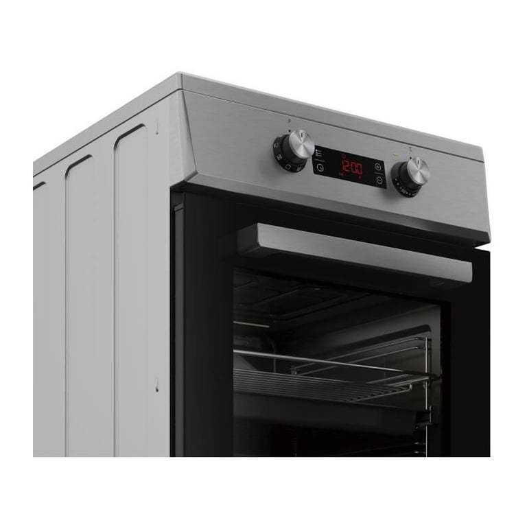 Cuisinière induction BEKO FSM58301XCDT 3 foyers 60 cm Inox - vue 6