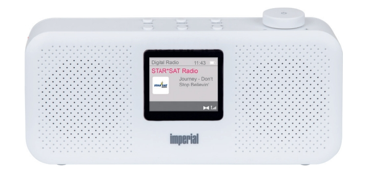 Radio Stéréo DAB+ / FM avec Réveil et Écran Dimmable DABMAN 16 Neuf