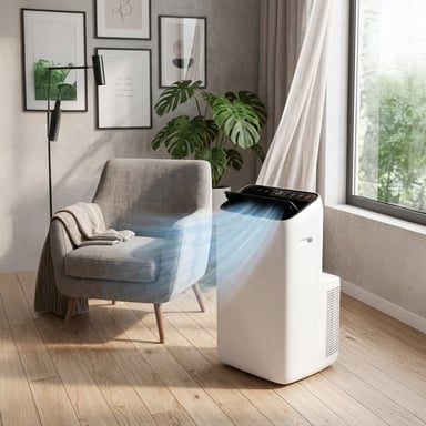 Climatiseur Portable Réversible 12000 Btu - Refroidissement & Chauffage