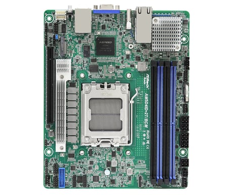 Asrock AM5D4ID-2T/BCM carte mère KNOLL3 X300 Emplacement AM5 mini ITX