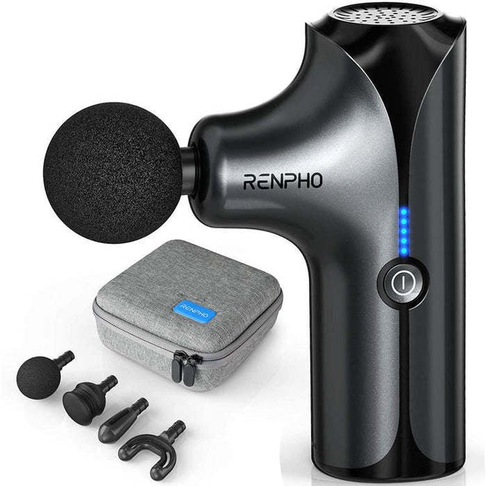 Mini pistolet de massage avec 4 têtes Neuf - vue 3