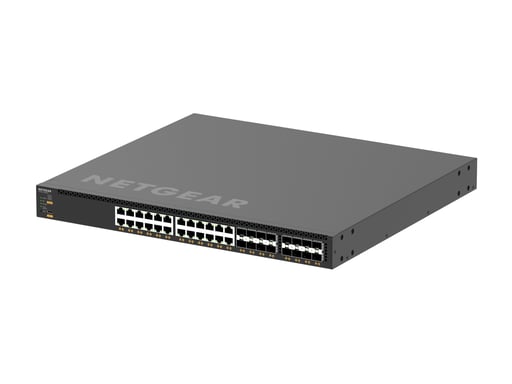 NETGEAR M4350-24X8F8V Géré L3 10G Ethernet (100/1000/10000) Connexion Ethernet, supportant l'alimentation via ce port (PoE) 1U Noir - Neuf