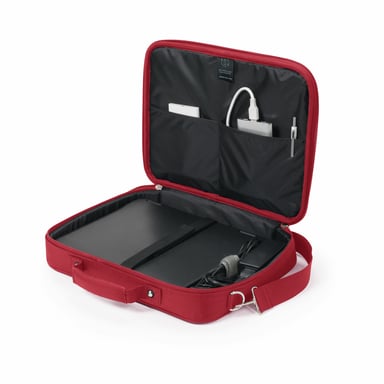DICOTA Eco Multi BASE 39,6 cm (15.6'') Maletín Rojo