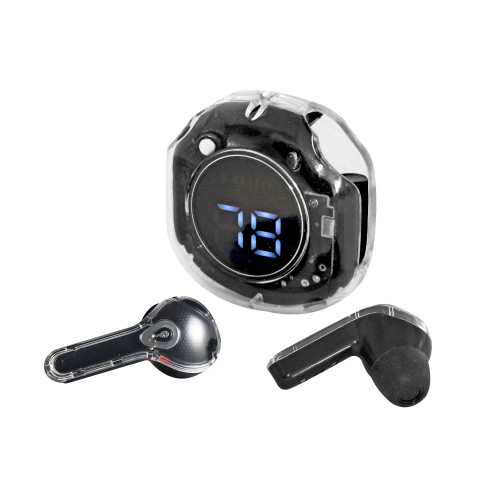 Ecouteurs intra auriculaires sans fil noirs Neuf