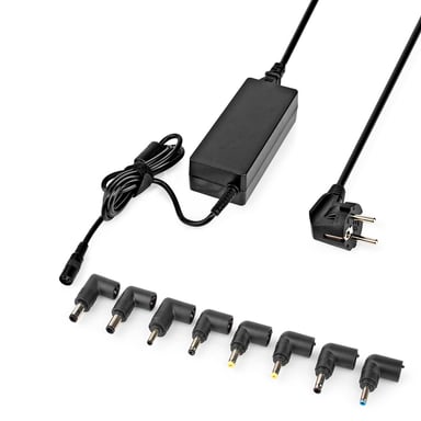 Nedis NBAU65110BK adaptateur de puissance & onduleur Intérieure 65 W Noir - Neuf