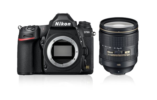 Nikon D780 + AF-S 24-120mm F/4 VR kit Juego de cámara SLR 24,5 MP CMOS 6048 x 4024 Pixeles Negro