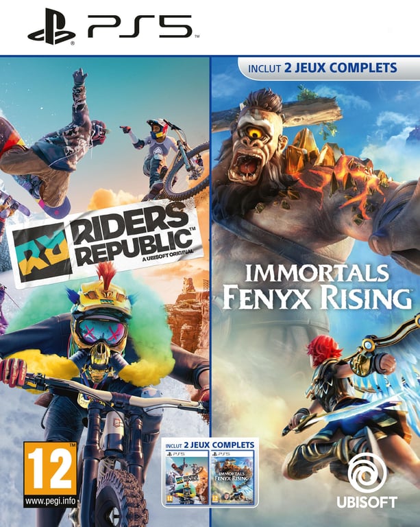 Compilation Riders Republic + Immortals Fenyx Rising FRA PS5 - vue 6